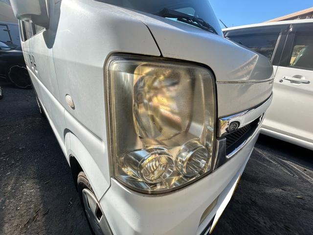 エブリイワゴン JP 車椅子移動車 後部電動固定リヤシート エアコン パワーウィンド パワステ キーレスエントリー フルフラットシート 助手席エアバッグ 衝突安全ボディ ABS付(10枚目)