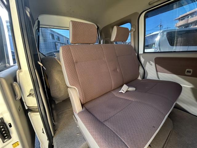 エブリイワゴン JP 車椅子移動車 後部電動固定リヤシート エアコン パワーウィンド パワステ キーレスエントリー フルフラットシート 助手席エアバッグ 衝突安全ボディ ABS付(34枚目)