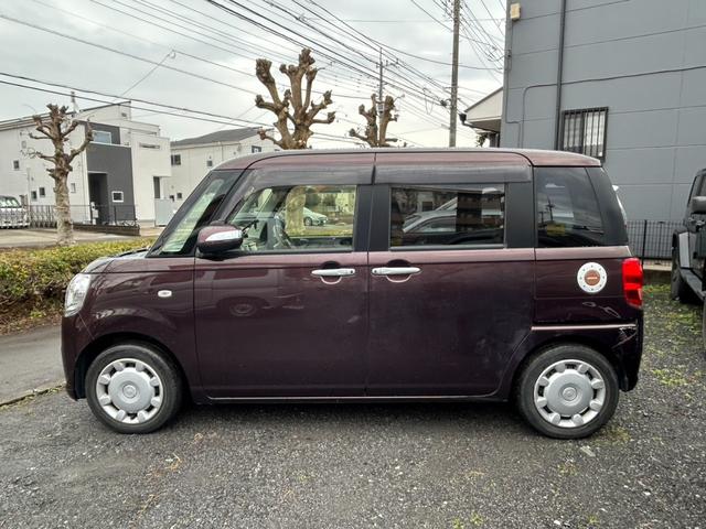 ムーヴキャンバス Ｘリミテッド　ＳＡＩＩ　プッシュスタート　両側電動スライドドア　エアコン　ＴＶナビ　全方位モニター　トラクションコントロール　アイドリングストップ　パワステ　パワーウインドウ　Ｗエアバッグ（8枚目）