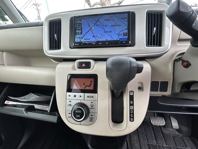 ムーヴキャンバス Ｘリミテッド　ＳＡＩＩ　プッシュスタート　両側電動スライドドア　エアコン　ＴＶナビ　全方位モニター　トラクションコントロール　アイドリングストップ　パワステ　パワーウインドウ　Ｗエアバッグ（26枚目）