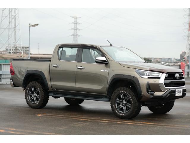 ハイラックス Ｚ　２インチリフトアップ　ＪＡＯＳオーバーフェンダー　ＢＦＧｏｏｄｒｉｃｈ　ＡＬＰＩＮＥ　ＨＤＭＩ　専用ＢｉｇＸ１１インチ　専用前後ドラレコ　バックカメラ　ナビ連動ＥＴＣ　ＵＳ　ＴＯＹＯＴＡ純正バグガード（8枚目）