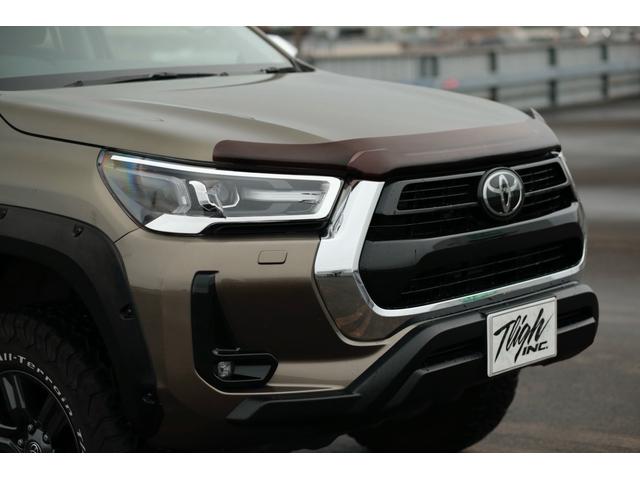 ハイラックス Ｚ　２インチリフトアップ　ＪＡＯＳオーバーフェンダー　ＢＦＧｏｏｄｒｉｃｈ　ＡＬＰＩＮＥ　ＨＤＭＩ　専用ＢｉｇＸ１１インチ　専用前後ドラレコ　バックカメラ　ナビ連動ＥＴＣ　ＵＳ　ＴＯＹＯＴＡ純正バグガード（10枚目）