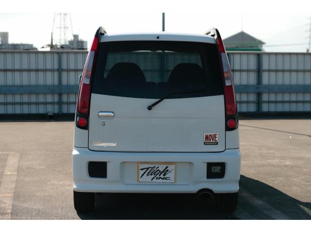 ムーヴ エアロダウンカスタム　社外キーレス　デジタルインナーミラードラレコ　ターボ　走行３３０００キロ台　当時物オーディオ　ルーフレール　禁煙車両（5枚目）