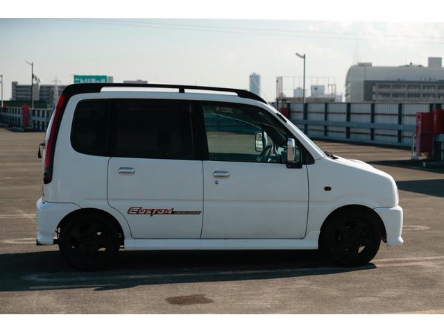 ムーヴ エアロダウンカスタム　社外キーレス　デジタルインナーミラードラレコ　ターボ　走行３３０００キロ台　当時物オーディオ　ルーフレール　禁煙車両（7枚目）