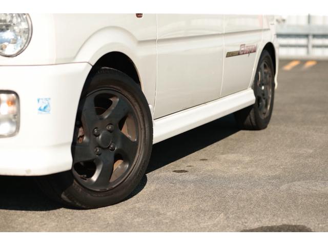 ムーヴ エアロダウンカスタム　社外キーレス　デジタルインナーミラードラレコ　ターボ　走行３３０００キロ台　当時物オーディオ　ルーフレール　禁煙車両（13枚目）