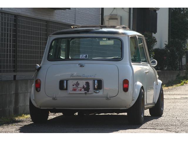 ＭＩＮＩ クーパー１．３　キャブクーパー　４ＭＴ　ＭＫ－１Ｌｏｏｋ　ワタナベ１０インチアルミ　バンパーレス　サンルーフ　センターメーター（5枚目）