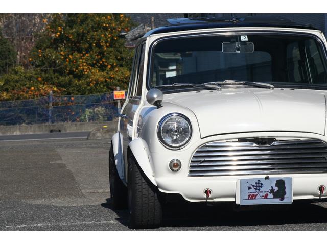 ＭＩＮＩ クーパー１．３　キャブクーパー　４ＭＴ　ＭＫ－１Ｌｏｏｋ　ワタナベ１０インチアルミ　バンパーレス　サンルーフ　センターメーター（13枚目）