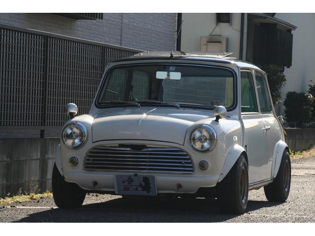 ＭＩＮＩ クーパー１．３　キャブクーパー　４ＭＴ　ＭＫ－１Ｌｏｏｋ　ワタナベ１０インチアルミ　バンパーレス　サンルーフ　センターメーター（34枚目）