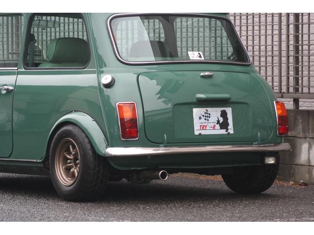 MINI クーパー 4MT ヘリテイジモデル アーモンドグリーン ワタナベ10インチアルミ(45枚目)