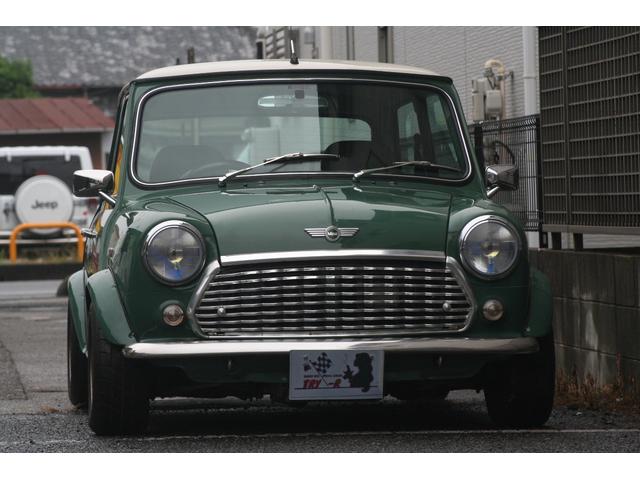 MINI クーパー 4MT ヘリテイジモデル アーモンドグリーン ワタナベ10インチアルミ(46枚目)