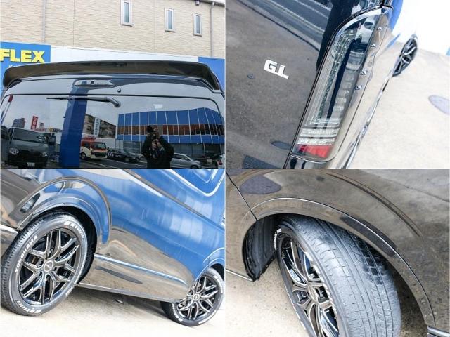ハイエースワゴン GL ロング ワゴン GL 2WD スタンダードパッケージ スマートベッドキット アルパインBIG-X11フルスペック アルパイン12.8型フリップダウンモニター ローダウン車 キャンピング LEDテールランプ(10枚目)