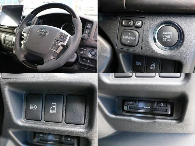 ハイエースワゴン GL ロング ワゴン GL 2WD スタンダードパッケージ スマートベッドキット アルパインBIG-X11フルスペック アルパイン12.8型フリップダウンモニター ローダウン車 キャンピング LEDテールランプ(17枚目)