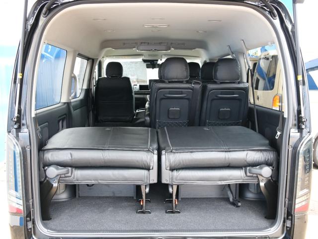 ハイエースワゴン GL ロング ワゴン GL 2WD スタンダードパッケージ スマートベッドキット アルパインBIG-X11フルスペック アルパイン12.8型フリップダウンモニター ローダウン車 キャンピング LEDテールランプ(37枚目)