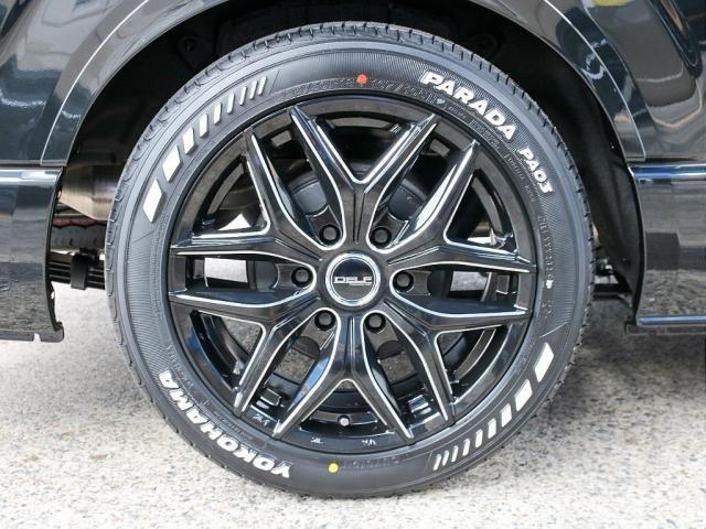 ハイエースワゴン GL ロング ワゴンGL 内装アレンジVer1 サイドテーブル アルパインBIG-X11ナビ ETC2.0 12.8型フリップダウンモニター ブラックエディション 艶有り ローダウン バッドフェイスボンネット(19枚目)