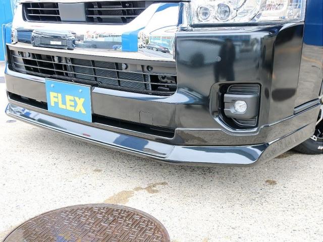 ハイエースワゴン GL ロング ファインテックツアラー オットマン付きキャプテンシート 両側パワースライドドア アルパインBIG-X11ナビ アルパイン12.8型フリップダウンモニター シートカバー キャンピングカー カスタム インテリアパネル ローダウン(6枚目)