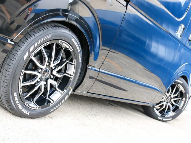 ハイエースワゴン GL ロング ファインテックツアラー オットマン付きキャプテンシート 両側パワースライドドア アルパインBIG-X11ナビ アルパイン12.8型フリップダウンモニター シートカバー キャンピングカー カスタム インテリアパネル ローダウン(13枚目)