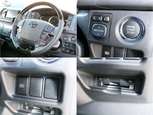 ハイエースバン スーパーGL ダークプライムII バン スーパーGL ダークプライムII ガソリン 2WD パールホワイト 小窓付き ナビ ETC2.0 パノラミックビューモニター デジタルインナーミラー LEDヘッドランプ キャンピングカー ベッド(18枚目)