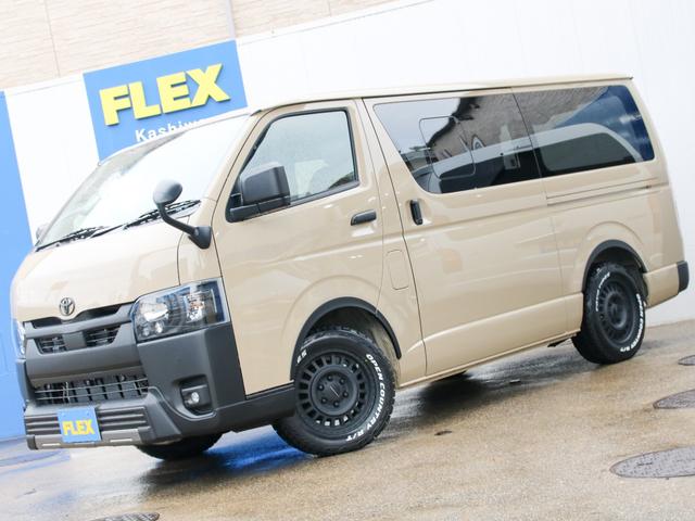 ハイエースバン スーパーGL ダークプライムII バン スーパーGL アースカラーパッケージ カスタム ブラックエディション シートカバー アルパインBIG-X11ナビ ETC2.0 オフロードパッケージ LED ベッドキット キャンピングカー(3枚目)