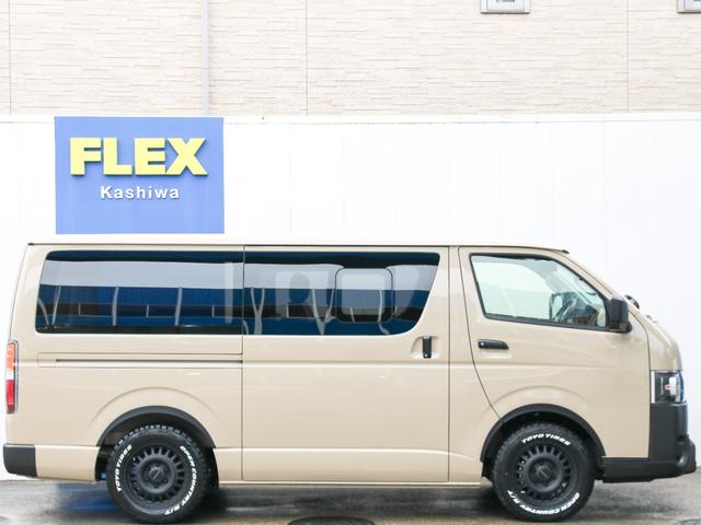 ハイエースバン スーパーGL ダークプライムII バン スーパーGL アースカラーパッケージ カスタム ブラックエディション シートカバー アルパインBIG-X11ナビ ETC2.0 オフロードパッケージ LED ベッドキット キャンピングカー(10枚目)