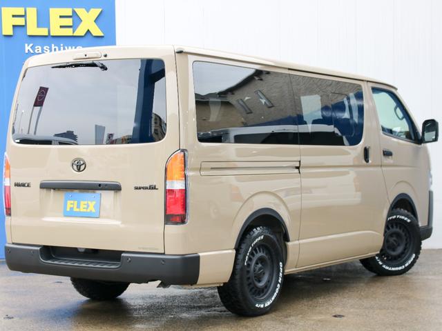 ハイエースバン スーパーGL ダークプライムII バン スーパーGL アースカラーパッケージ カスタム ブラックエディション シートカバー アルパインBIG-X11ナビ ETC2.0 オフロードパッケージ LED ベッドキット キャンピングカー(11枚目)