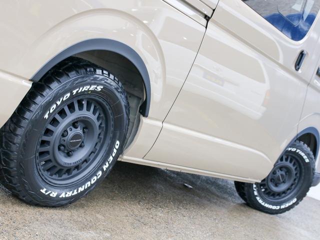 ハイエースバン スーパーGL ダークプライムII バン スーパーGL アースカラーパッケージ カスタム ブラックエディション シートカバー アルパインBIG-X11ナビ ETC2.0 オフロードパッケージ LED ベッドキット キャンピングカー(17枚目)