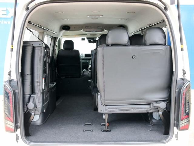 ハイエースワゴン 　ワゴン　ＧＬ　４ＷＤ　ブラックエディション　オフロードパッケージ　オーバーフェンダー　カスタム　アルミホイール　アルパインＢＩＧ－Ｘ１１ナビ　ＥＴＣ　アルパイン１２．８型フリップダウンモニター（46枚目）