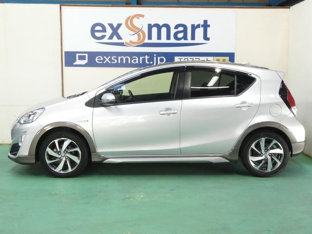 アクア Ｘ－アーバン　◇ＬＥＤ　◇純正ナビ　◇フルセグ　◇Ｂｌｕｅｔｏｏｔｈ　◇ＤＶＤ再生　◇バックカメラ　◇スマートキー　◇ＥＴＣ　◇ハーフレザーシート　◇純正アルミ　◇ルーフレール　◇横滑り防止　◇車検２年（7枚目）