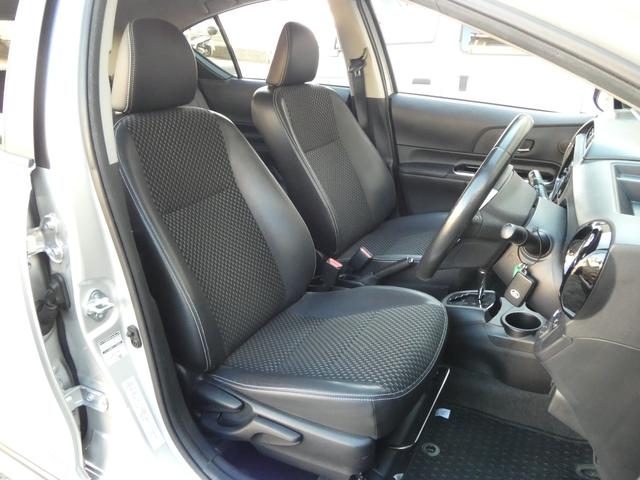 アクア Ｘ－アーバン　◇ＬＥＤ　◇純正ナビ　◇フルセグ　◇Ｂｌｕｅｔｏｏｔｈ　◇ＤＶＤ再生　◇バックカメラ　◇スマートキー　◇ＥＴＣ　◇ハーフレザーシート　◇純正アルミ　◇ルーフレール　◇横滑り防止　◇車検２年（19枚目）