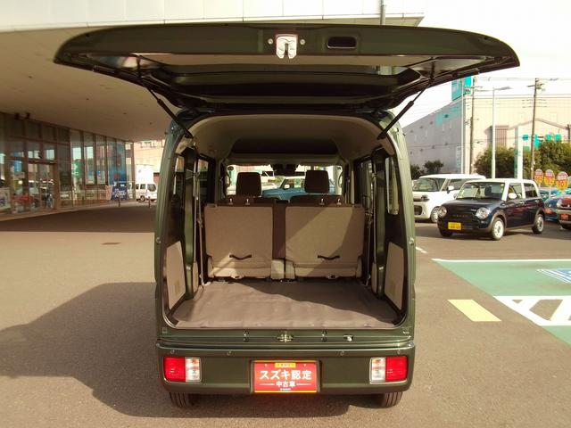 エブリイ JOIN ディスプレーオーディオ バックアイカメラ 両側スライドドア スライドドアクローザー LEDヘッドランプ キーレスプッシュスタート 衝突被害軽減ブレーキ 後退時ブレーキサポート 運転席シートヒーター リクエストスイッチ USBソケット(33枚目)
