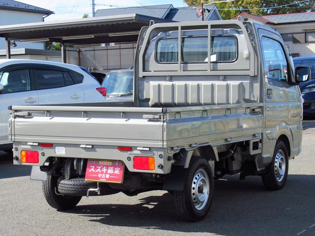 キャリイトラック KCエアコン・パワステ 4速AT FM/AMラジオ キーレスエントリー 衝突被害軽減ブレーキ 後方誤発進抑制機能 車両走行安定補助システム アイドリングストップ アングルポスト オートライト パワーウィンドウ 電源ソケット(6枚目)