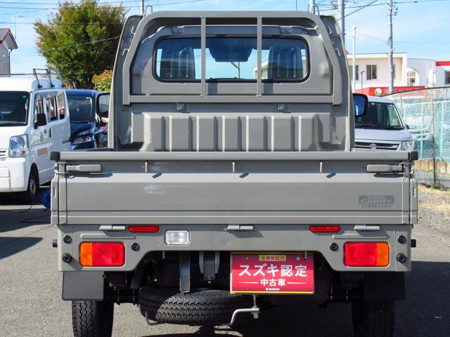 キャリイトラック KCエアコン・パワステ 4速AT FM/AMラジオ キーレスエントリー 衝突被害軽減ブレーキ 後方誤発進抑制機能 車両走行安定補助システム アイドリングストップ アングルポスト オートライト パワーウィンドウ 電源ソケット(35枚目)