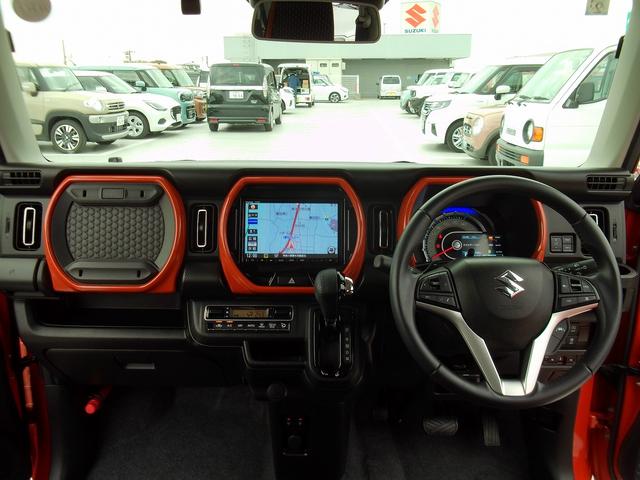 ハスラー ＨＹＢＲＩＤ　Ｘターボ　メモリーナビ　ドライブレコーダー　メモリーナビ　ドライブレコーダー　ＥＴＣ　ＬＥＤヘッドランプ　キーレスプッシュスタート　アダクティブクルーズコントロール　ステアリングオーディオスイッチ　パーソナルテーブル　マイルドハイブリッド（17枚目）