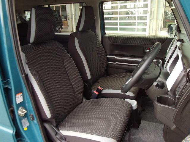 ハスラー ＨＹＢＲＩＤ　Ｘ　全方位モニター付Ｍナビ　ＬＥＤヘッドランプ　全方位モニター付メモリーナビ　ＬＥＤヘッドランプ　キーレスプッシュスタート　オーディオスイッチ　パーソナルテーブル　マイルドハイブリッド　衝突被害軽減ブレーキ　後退時ブレーキサポート　シートヒーター（18枚目）