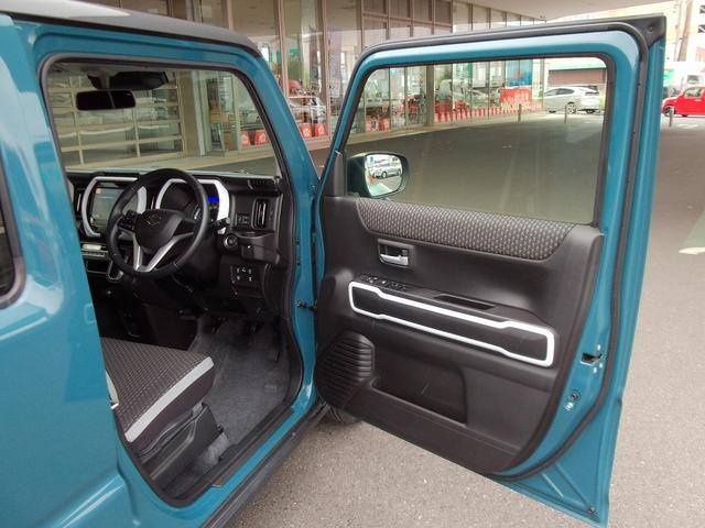 ハスラー ＨＹＢＲＩＤ　Ｘ　全方位モニター付Ｍナビ　ＬＥＤヘッドランプ　全方位モニター付メモリーナビ　ＬＥＤヘッドランプ　キーレスプッシュスタート　オーディオスイッチ　パーソナルテーブル　マイルドハイブリッド　衝突被害軽減ブレーキ　後退時ブレーキサポート　シートヒーター（35枚目）