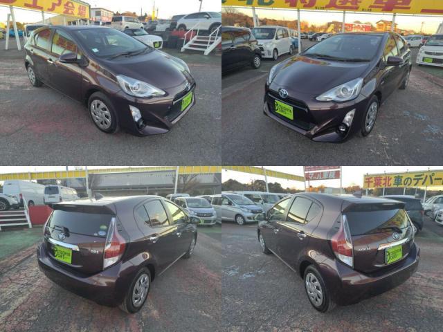 アクア Ｓスタイルブラック　１２セグＭナビＢカメラＬＥＤライトＥＴＣ衝突軽減Ｂキーフリ（4枚目）