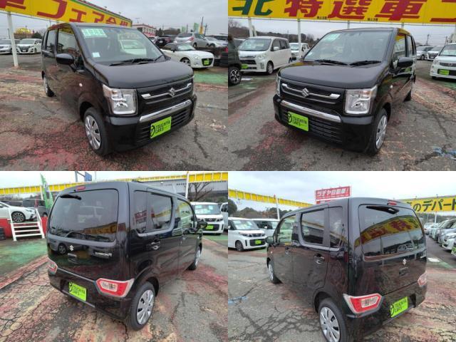 ワゴンＲ ＦＸ　届出済未使用車　オートＡＣキーフリ衝突軽減Ｂコーナーセンサー（4枚目）