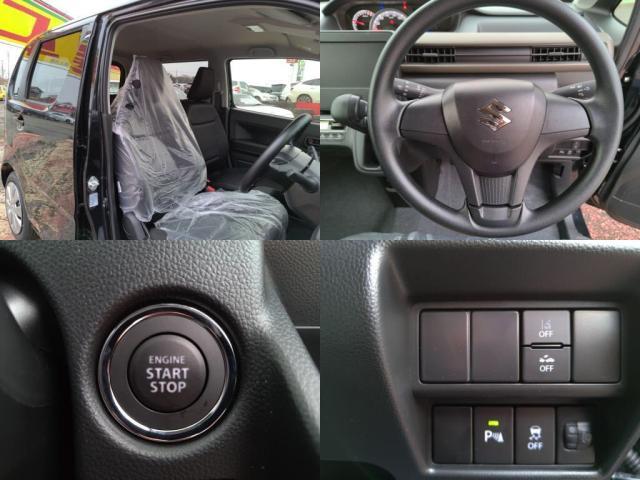 ワゴンＲ ＦＸ　届出済未使用車　オートＡＣキーフリ衝突軽減Ｂコーナーセンサー（5枚目）