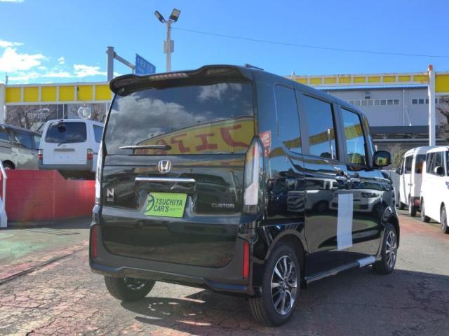 Ｎ－ＢＯＸカスタム ベースグレード　届出済未使用車　ＬＥＤライト左Ａドア衝突軽減ＢシートＨキーフ（2枚目）