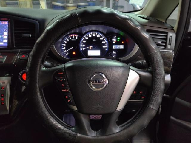 エルグランド ライダー　ブラックライン　外ＡＷフリップＤモニタ黒革Ｓ１２セグＨＤナビ全方位カメ両Ａド（14枚目）