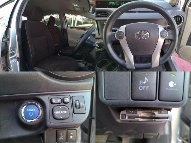 アクア G 12セグMナビBカメラETCオートACシートHキーフリー(5枚目)