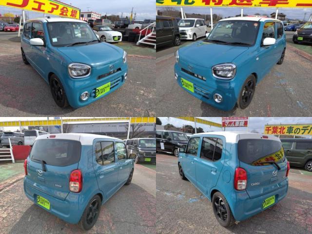 キャロル ハイブリッドＧＸ　外ＡＷローダウン１２セグＭナビＢカメＬＥＤライトＥＴＣキーフ（4枚目）