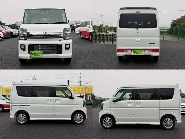 エブリイワゴン PZターボスペシャル 登録済未使用車 LEDライ両Aドア衝突軽減BシートHキーフリ(4枚目)