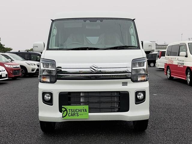 エブリイワゴン PZターボスペシャル 登録済未使用車 LEDライ両Aドア衝突軽減BシートHキーフリ(9枚目)