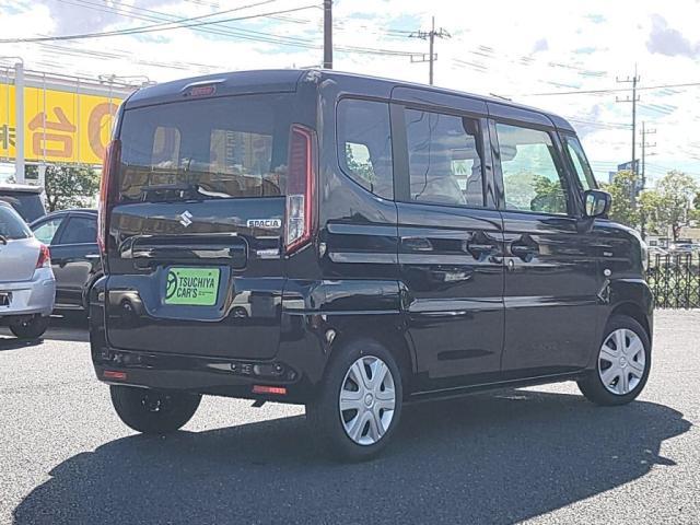 スペーシア ハイブリッドG 届出済未使用車 LEDライト衝突軽減BオートACキーフリー(2枚目)