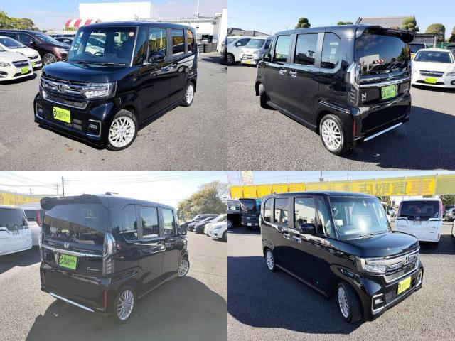 Ｎ－ＢＯＸカスタム Ｌターボ　１２セグＭナビＢカメラ両ＡドアＬＥＤライトＥＴＣ衝突軽減Ｂキ（4枚目）