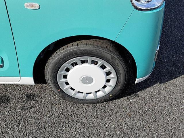 ムーヴキャンバス ストライプスＧターボ　届出済未使用車　ＬＥＤライト両Ａドア衝突軽減ＢコーナＳキーフ（29枚目）