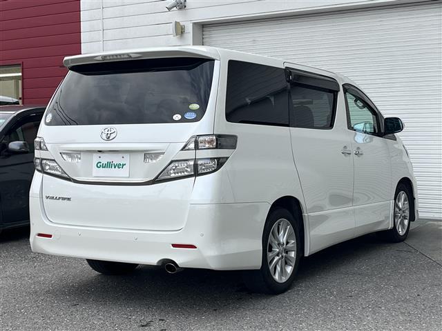 ヴェルファイア 2.4Z 純正ナビ CD DVD AM FM ワンセグTV バックカメラ ETC MTモード付AT プッシュスタート スマートキー 片側パワースライドドア 3列目シート HIDヘッドライト 純正フロアマット(37枚目)