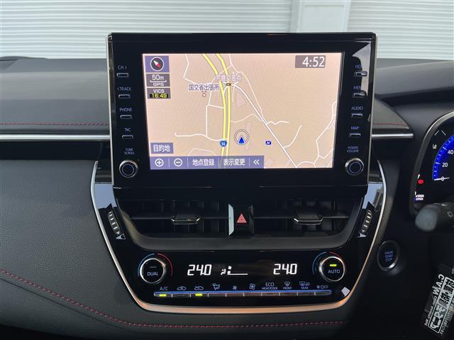 カローラスポーツ G Z 純正ナビ Bluetooth Miracast TRDエアロパーツ ビルトインETC LEDヘッドライト ドライブレコーダー バックカメラ トヨタセーフティーセンス シートヒーター オートライト(2枚目)