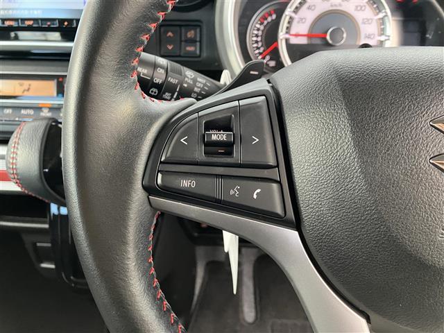 スペーシアカスタム ハイブリッドＸＳターボ　禁煙車ディーラーナビ　ＣＤ／ＢＴ／ＵＳＢ　３６０度カメラ　両側パワスラ　ＡＣＣ　パドルシフト　シートヒーター　ＬＥＤヘッドライト　オートハイビーム　ハーフレザーシート　コーナーセンサー（9枚目）