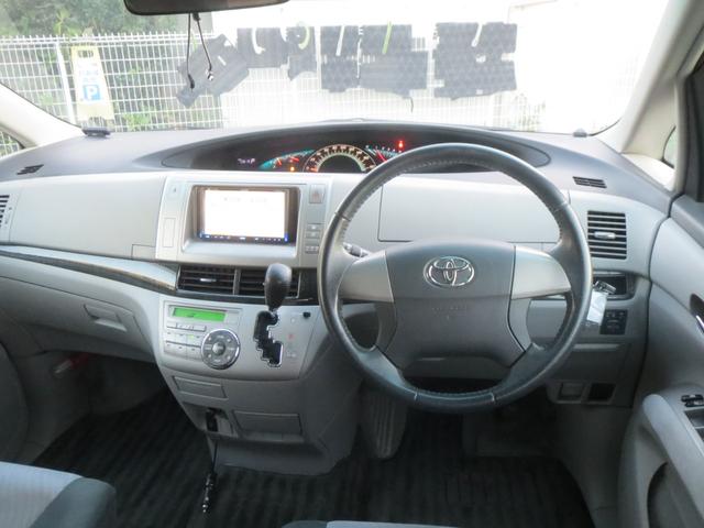 エスティマ アエラス　ナビ　フルセグテレビ　ＤＶＤ再生　ＣＤ再生　ミュージックサーバー　バックカメラ　フリップダウンモニタ　ＥＴＣ　両側電動スライドドア　ウォークスルー　フォグランプ　フルエアロ（3枚目）